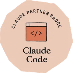 Claude Partner Badge for Claude Code, issued by Anthropic